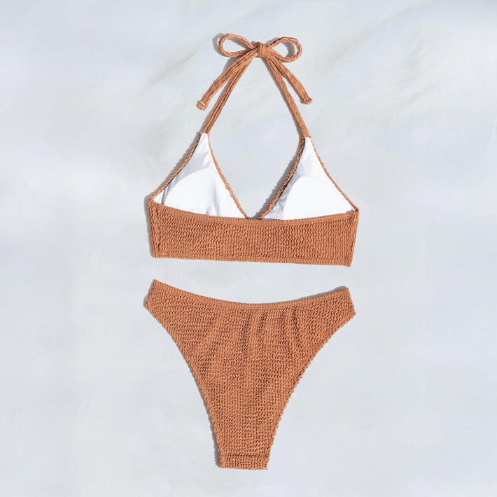 Bikini damskie prążkowane