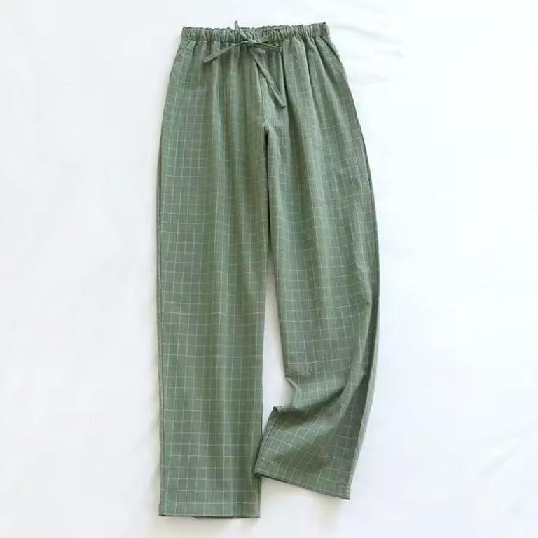 Różowe spodnie piżamowe