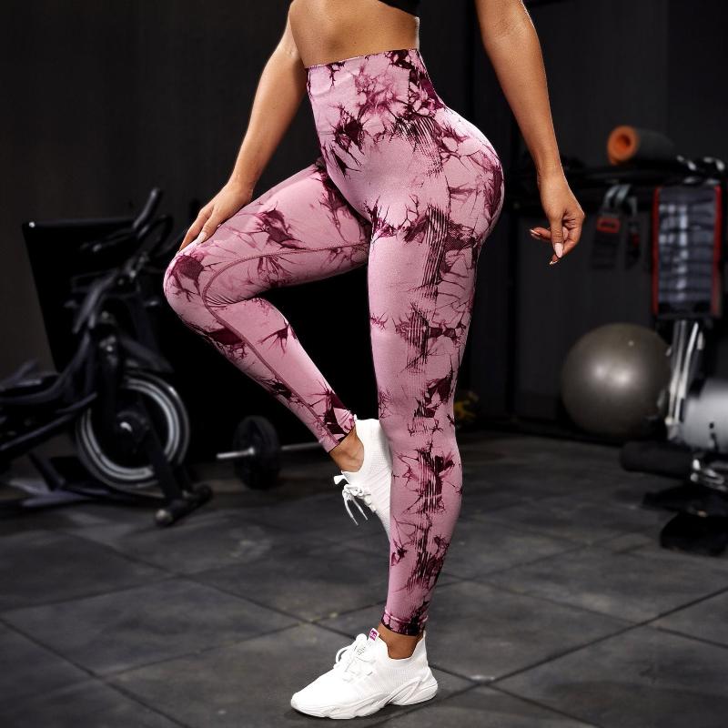 Marmurkowe legginsy