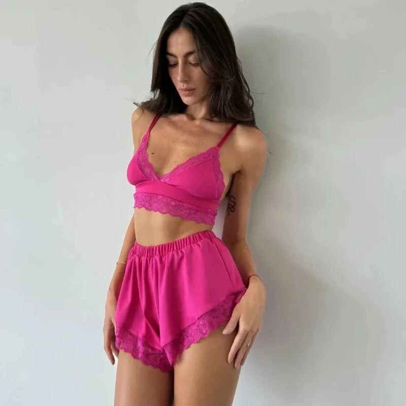 2-częściowa piżamka z szortami