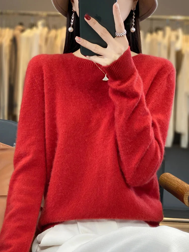 Wełniany sweter