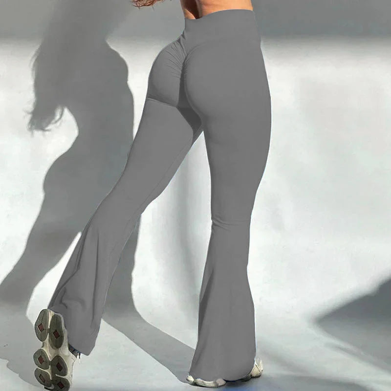 Legginsy z rozszerzanymi nogawkami