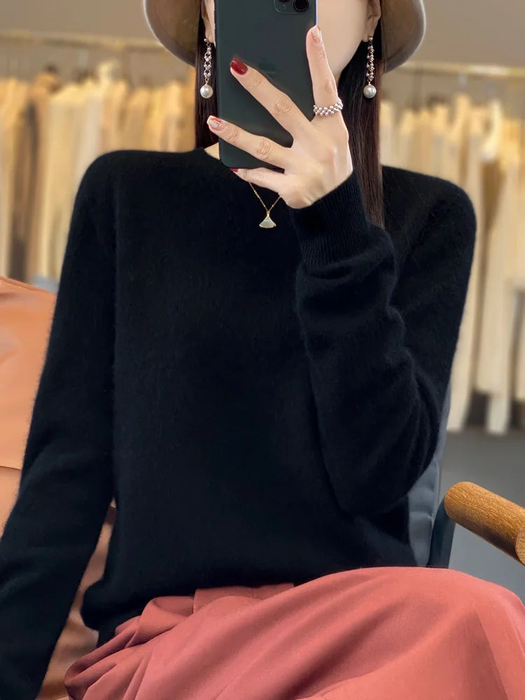 Wełniany sweter