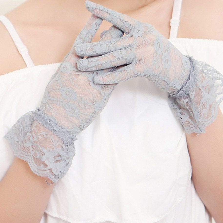 Koronkowe rękawiczki