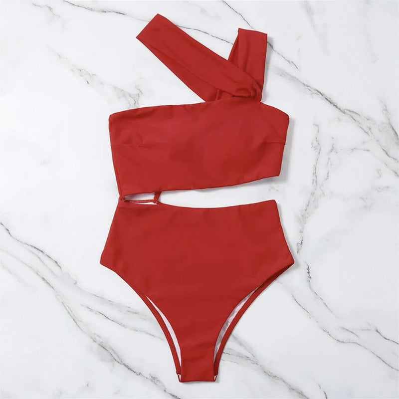 Monokini z wycięciem