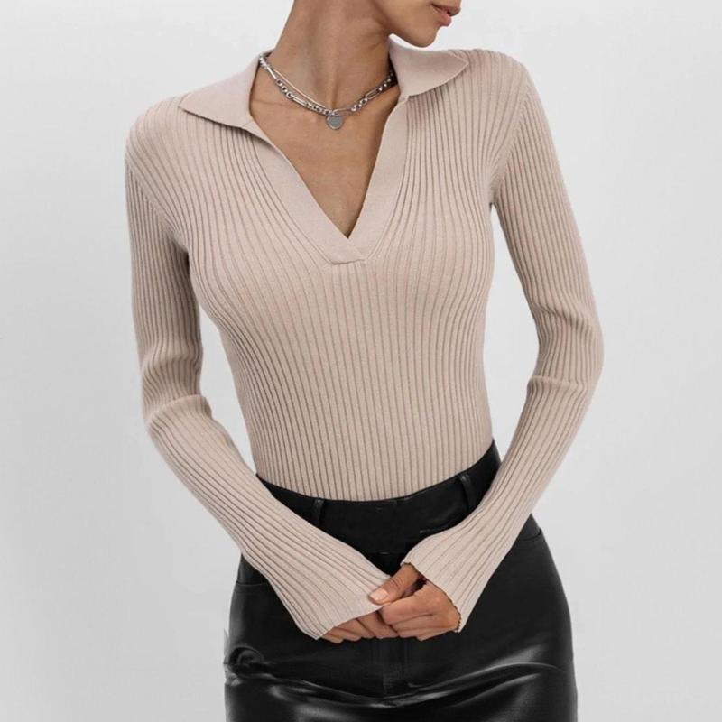 Sweter damski polo