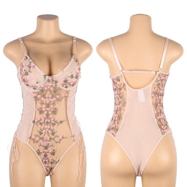 Body z haftem plus size