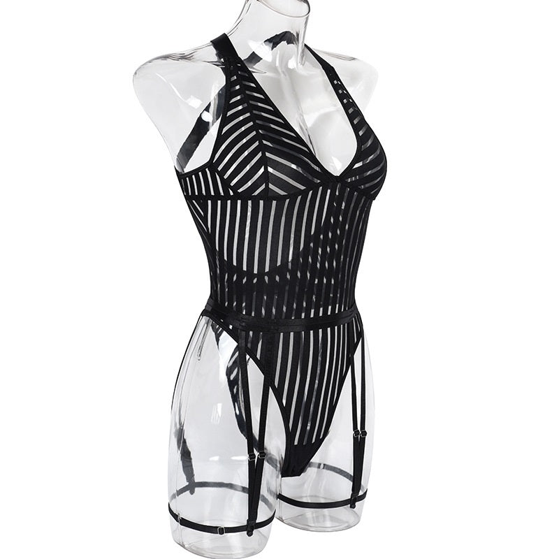 Eleganckie body w paski