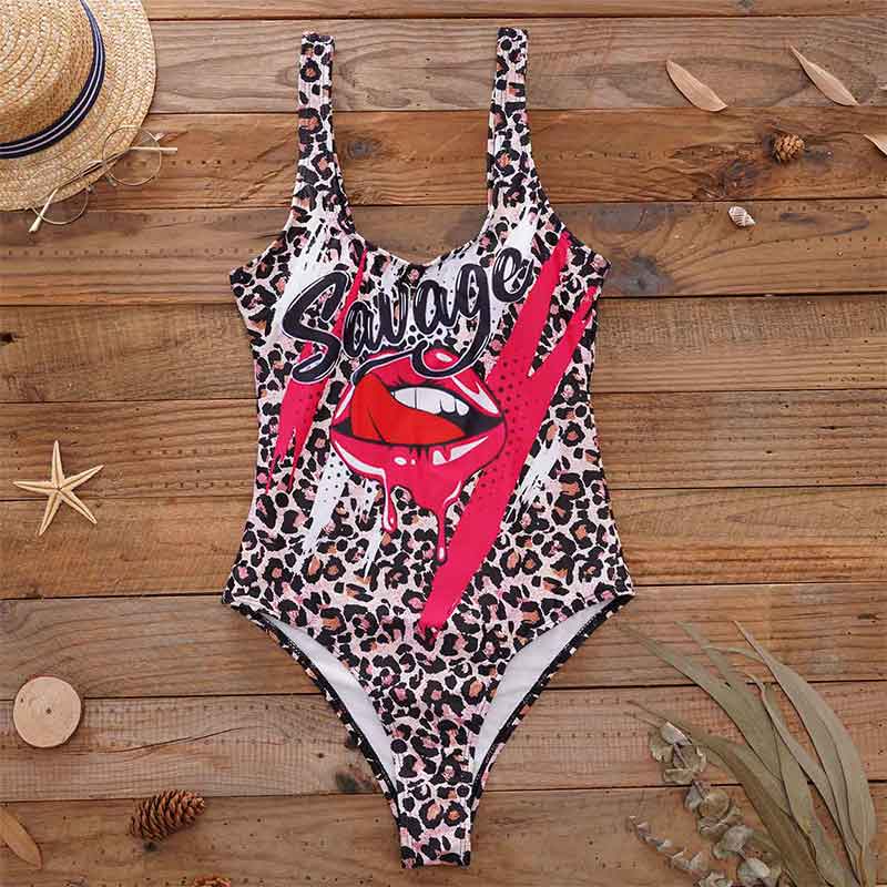 Monokini w modne wzory