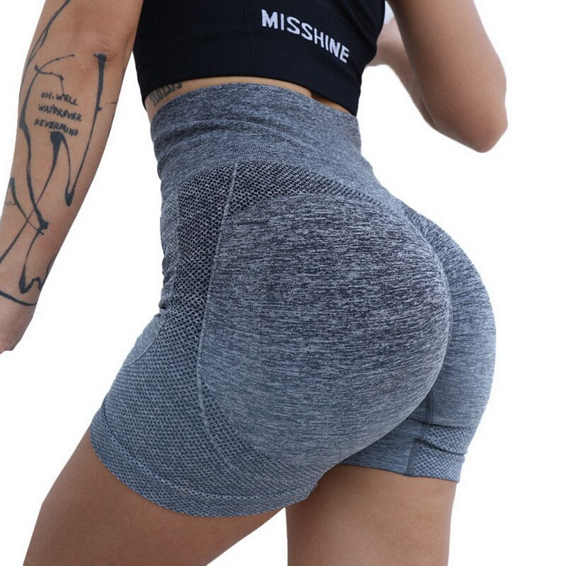 Krótkie legginsy z wysokim stanem