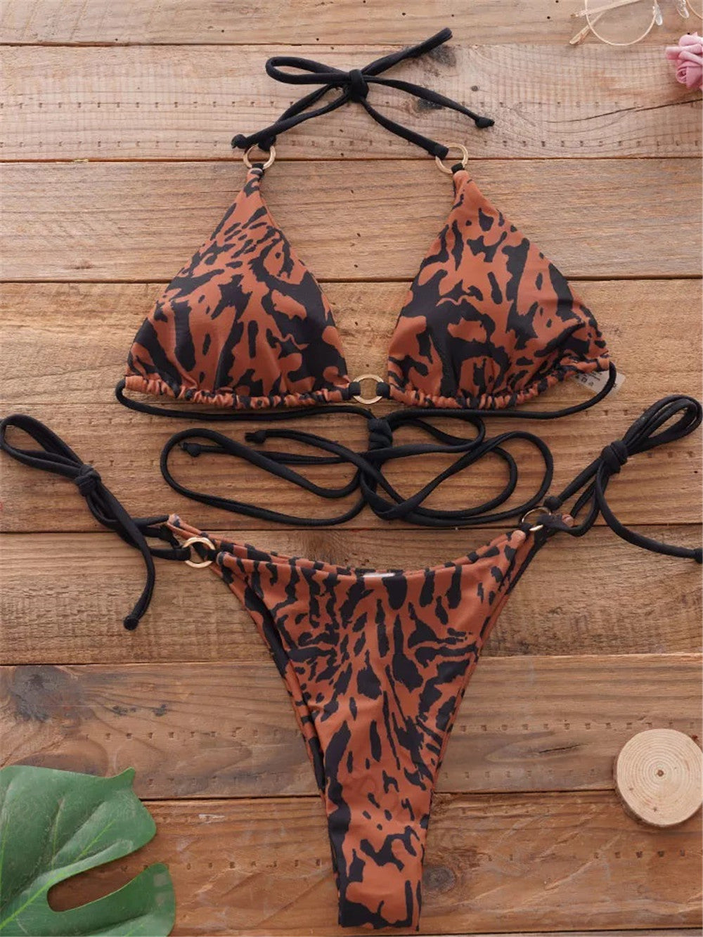 Bikini w zwierzęcy print