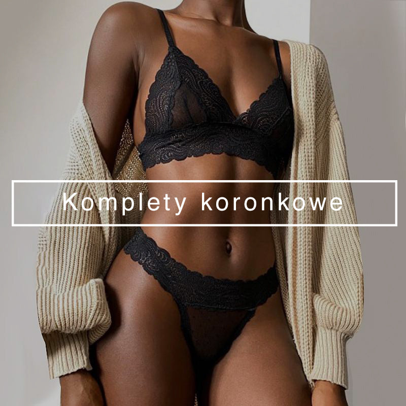 Koronkowe komplety bielizny