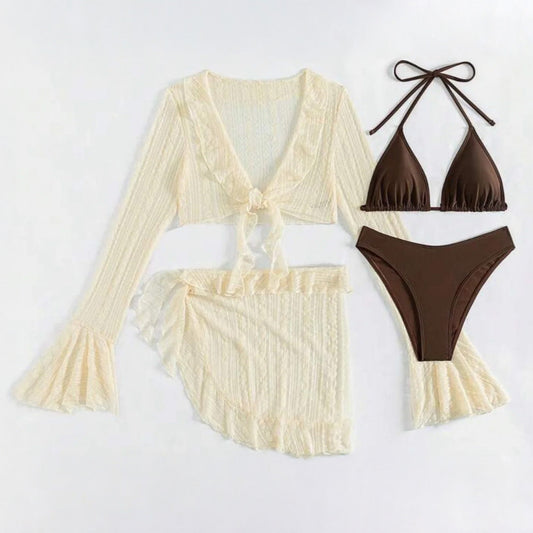 Zestaw plażowy z bikini