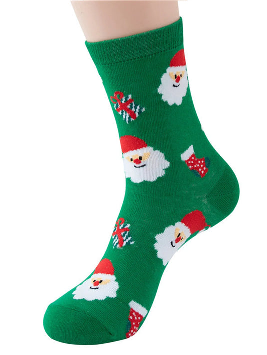Skarpety ze świątecznym motywem