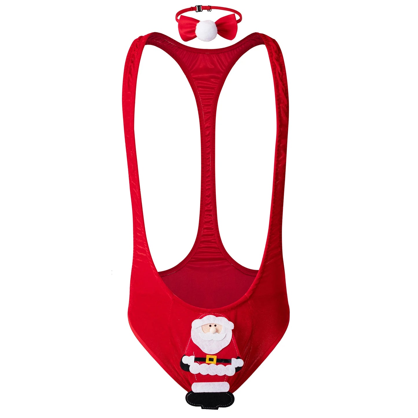 Wycięty kostium świąteczny jednoczęściowy