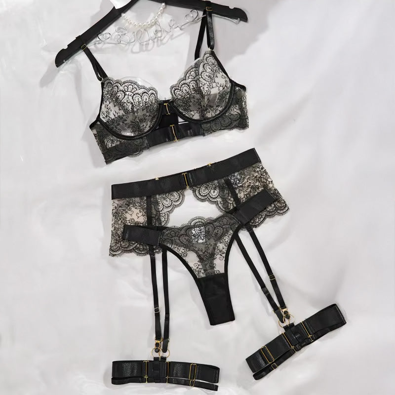 Komplet bielizny koronkowy LEIA