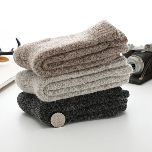 Męskie skarpety z domieszką wełny