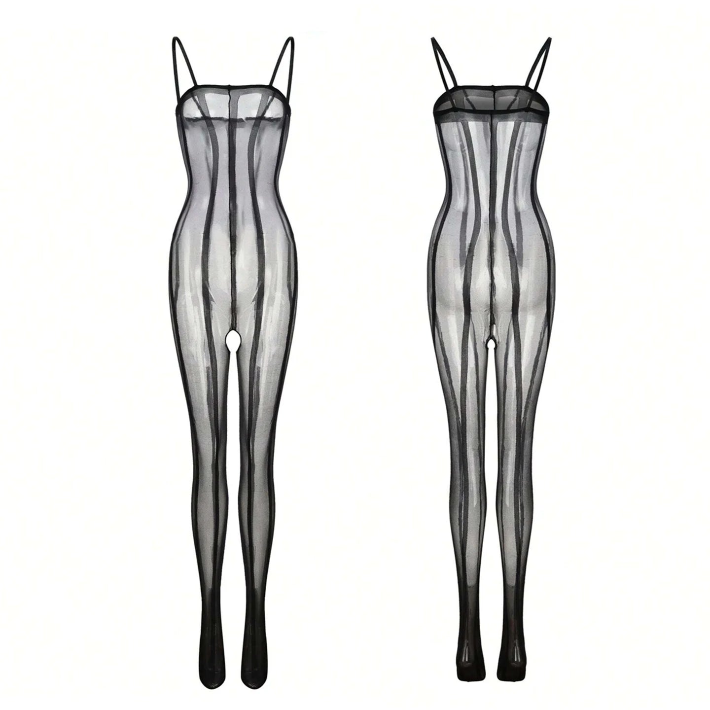 Bodystocking w paski