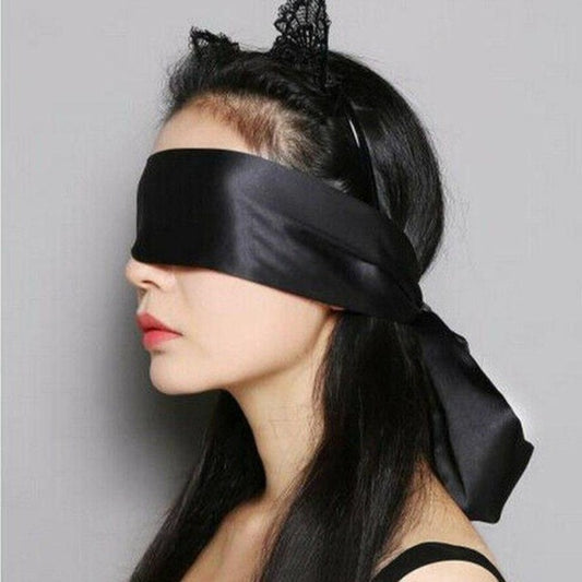 Satynowa opaska na oczy