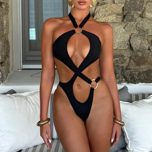 Monokini z wycięciami