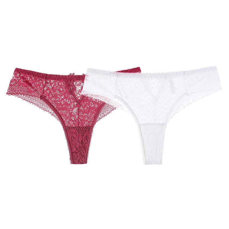 Koronkowe stringi 2pak