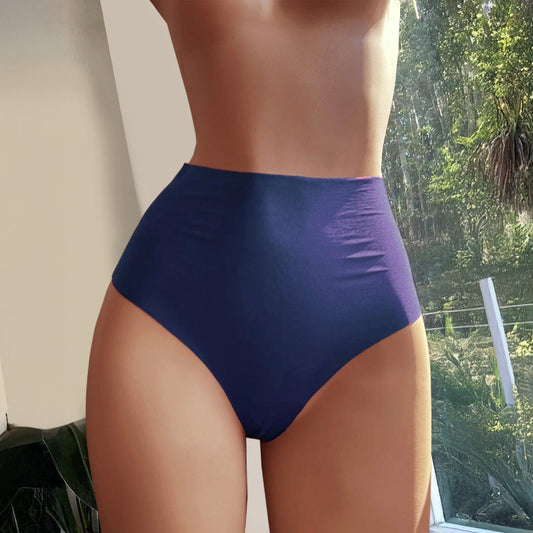 Majtki bezszwowe z wyższym stanem - 3pak