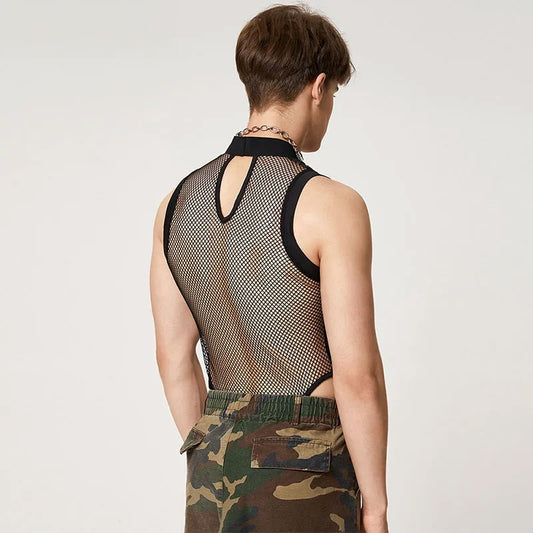 Body męskie z siateczki