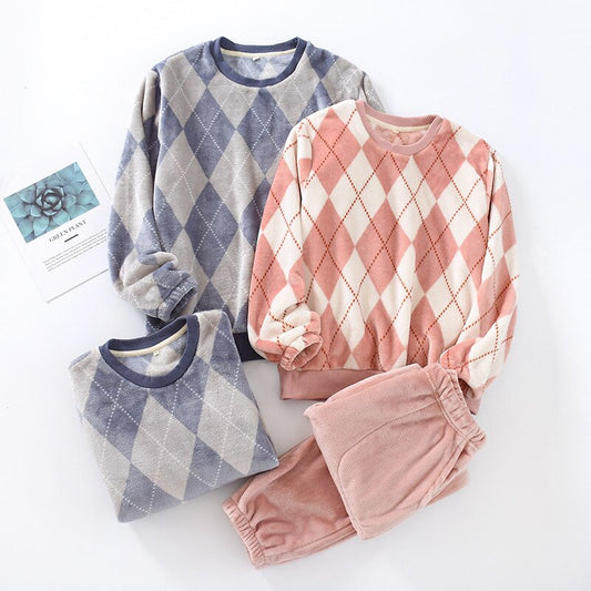 Pluszowa piżama domowa